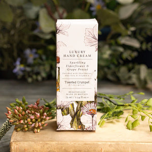 Toasted Crumpet Sparkling Elderflower & Grape Presse Luxury Hand Cream