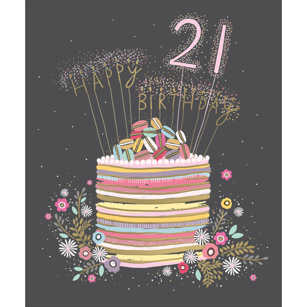 Woodmansterne Age 21 Today Birthday Card