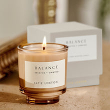 Load image into Gallery viewer, Katie Loxton Sentiment Candle / Balance / Fresh Linen &amp; White Lily
