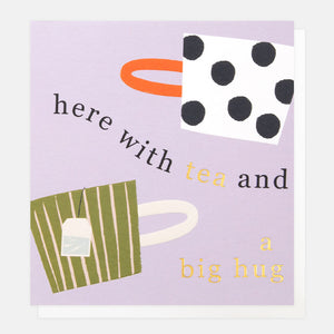 Caroline Gardner Tea & A Big Hug Everyday Card