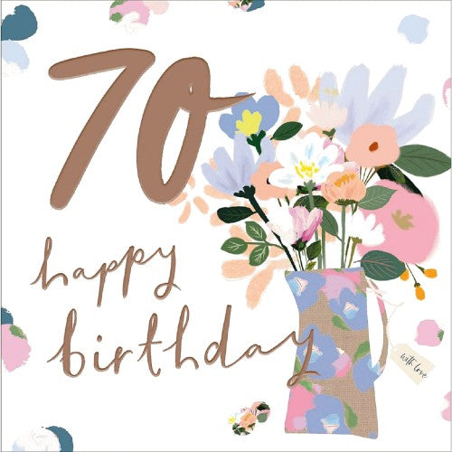 Stephanie Dyment Age 70 Birthday Card