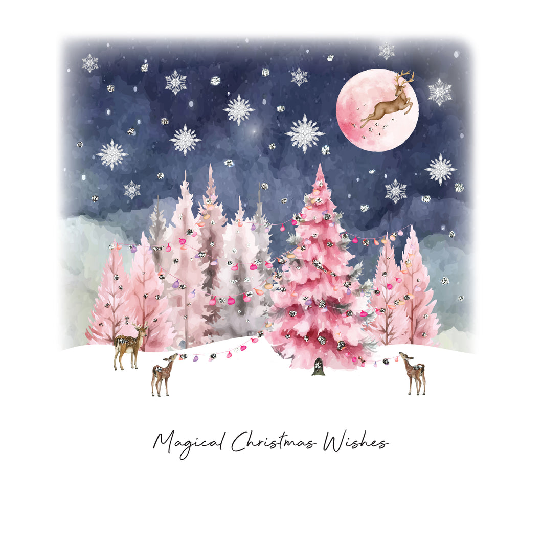 Five Dollar Shake Always Believe Have A Magical Christmas Card