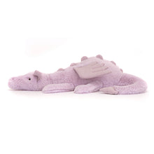 Load image into Gallery viewer, Jellycat Lavender Dragon Soft Toy
