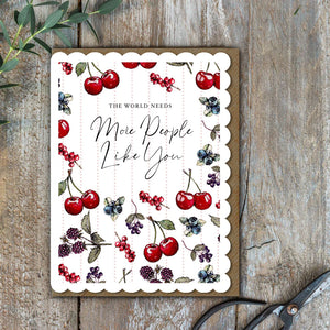 Toasted Crumpet Mon Chéri The World Needs More People Like You Card