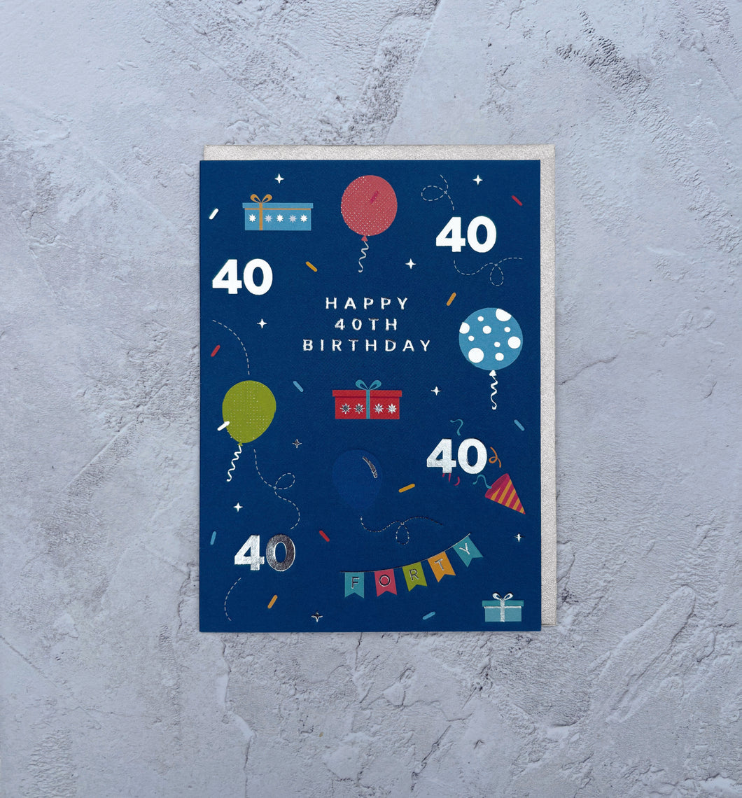 Heyyy Cards ‘I'mPressed Milestone’ Age 40 Birthday Card