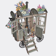 Load image into Gallery viewer, Paper D’Art Shepherds Hut, 3D Pop Up Card
