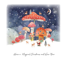 Load image into Gallery viewer, Five Dollar Shake Always Believe Have a Magical Christmas and New Year Card
