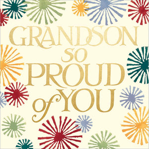 Emma Bridgewater So Proud Of You Grandson Birthday Card