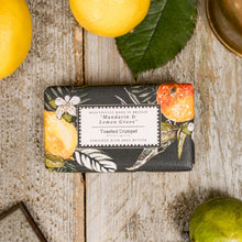 Load image into Gallery viewer, Toasted Crumpet Mandarin &amp; Lemon Grove Luxury Soap
