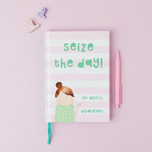 Load image into Gallery viewer, Rosie Made A Thing Seize The Day Notebook
