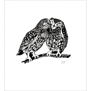Woodmansterne ‘The Print Emporium’ A Little Bird Told Me Card