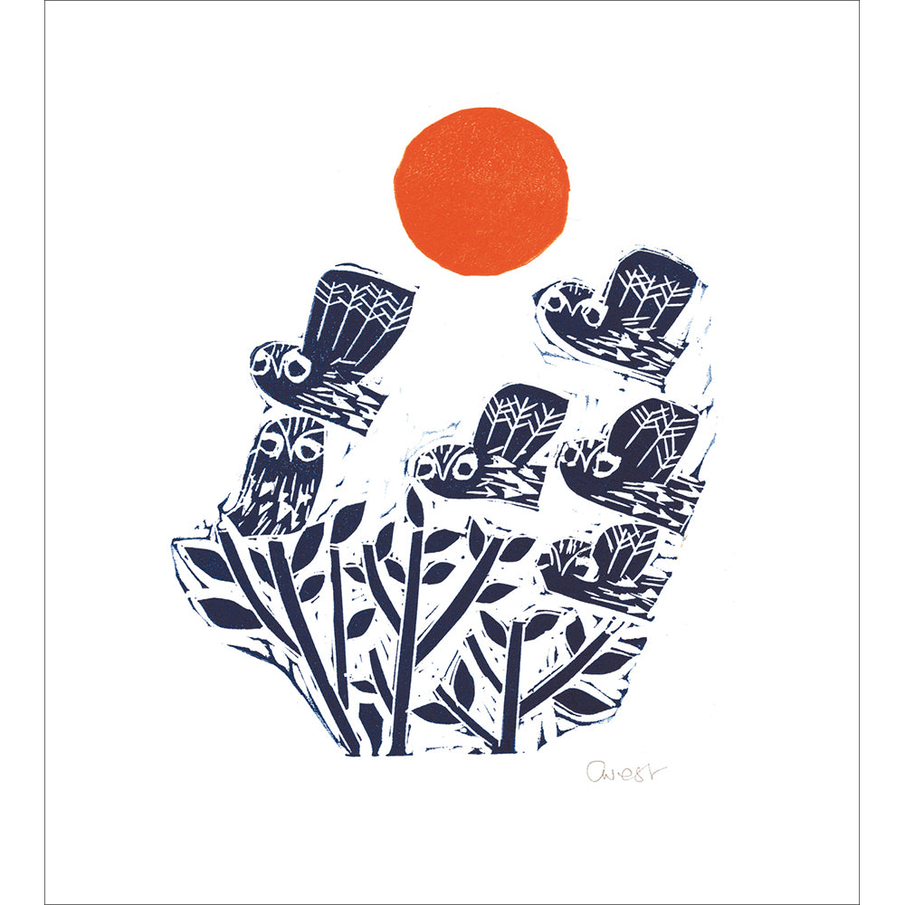 Woodmansterne ‘The Print Emporium’ Onwards & Upwards Card