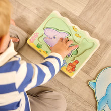 Load image into Gallery viewer, Orchard Toys Under The Sea Wooden Nesting Puzzle
