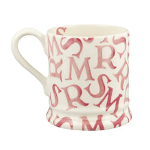 Load image into Gallery viewer, Emma Bridgewater M.R.S Pink 1/2 Pint Mug

