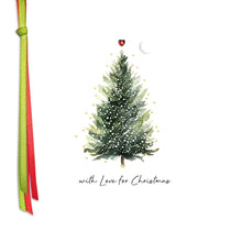 Load image into Gallery viewer, Five Dollar Shake Ribbon Candy With Love For Christmas Small Card
