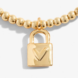 Joma Gold A Little 'Strength' Bracelet