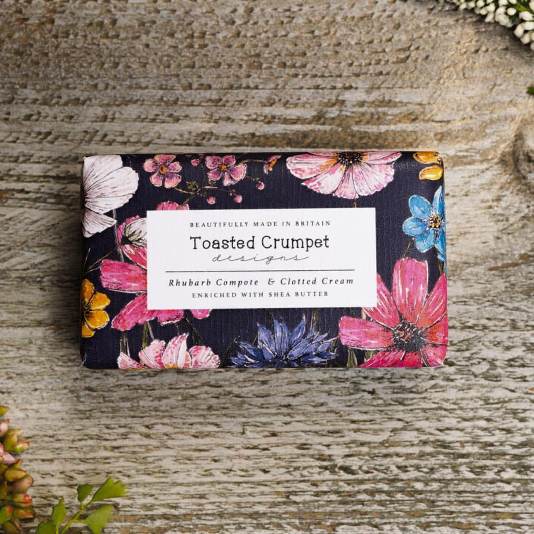 Toasted Crumpet Rhubarb Compote & Clotted Cream Soap