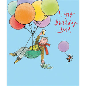 Woodmansterne Quentin Blake ‘Look Up To You’ Dad Birthday Card