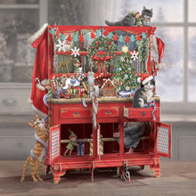 Load image into Gallery viewer, Paper D’Art Santa’s Dresser, 3D Pop Up Christmas Greetings Card
