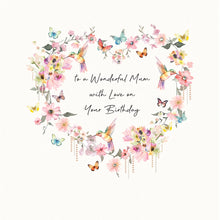 Load image into Gallery viewer, Five Dollar Shake ‘Beija-Flor’ To a Wonderful Mum With Love on Your Birthday Card
