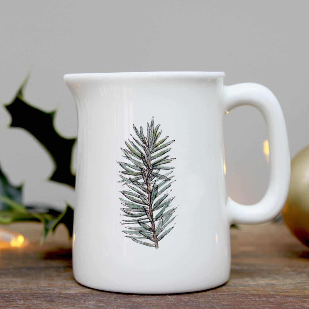 Toasted Crumpet Winter Spruce Mini Jug in a Gift Box