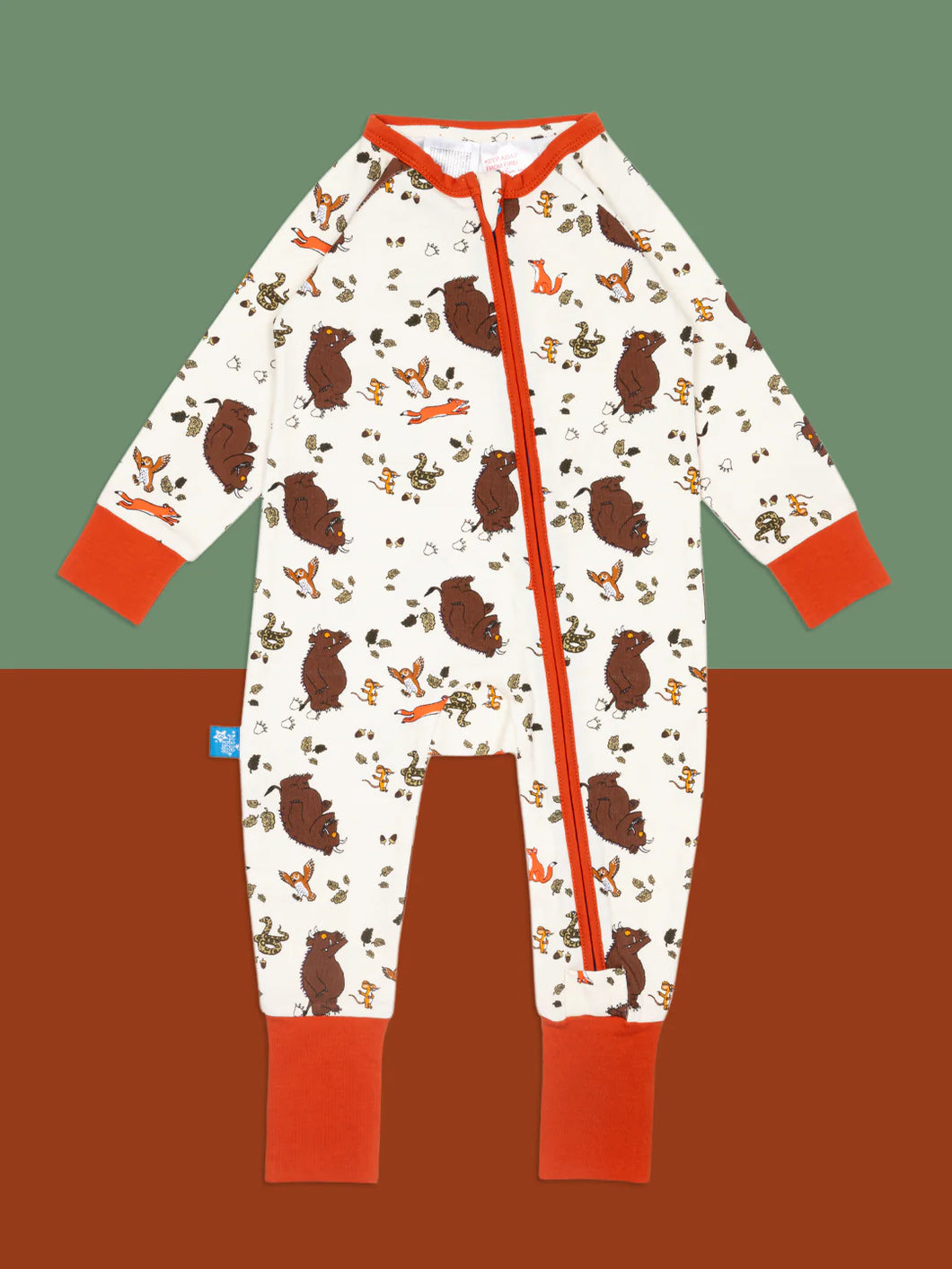 Blade & Rose Gruffalo Outdoor Adventure Zip-Up Romper / 0-12 Months