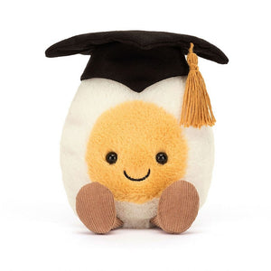 Jellycat Amuseable Boiled Egg Graduation Soft Toy