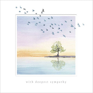 Woodmansterne You’re In My Thoughts Deepest Sympathy Card