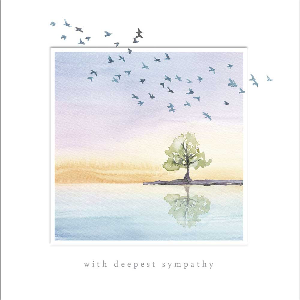 Woodmansterne You’re In My Thoughts Deepest Sympathy Card