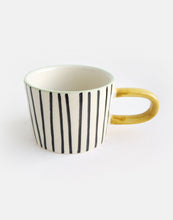 Load image into Gallery viewer, Caroline Gardner Mono Stripe Mug
