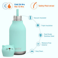 Load image into Gallery viewer, Asobu Bestie Bottle / Kiki The Cat
