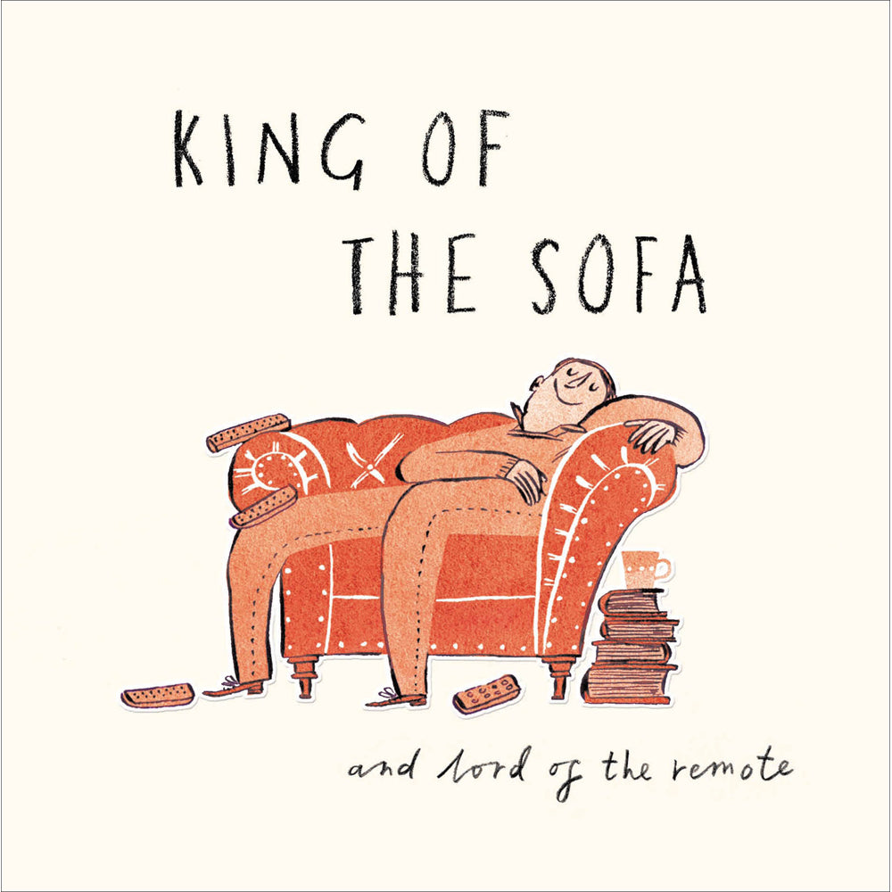 Woodmansterne Sofa King ‘Livin’ It’ Birthday Card