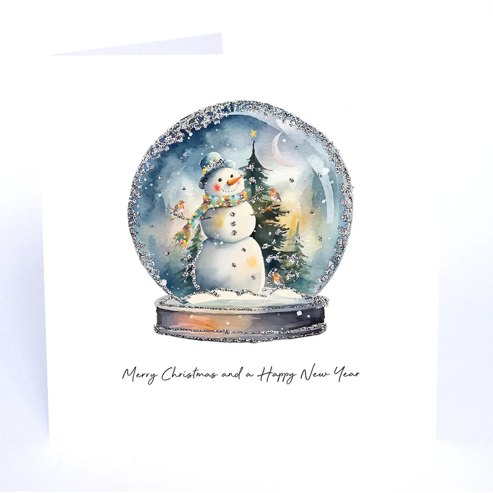 Five Dollar Shake Always Believe Merry Christmas & A Happy New Year (Snowglobe) Card