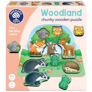 Orchard Toys Woodland Chunky Wooden Puzzle