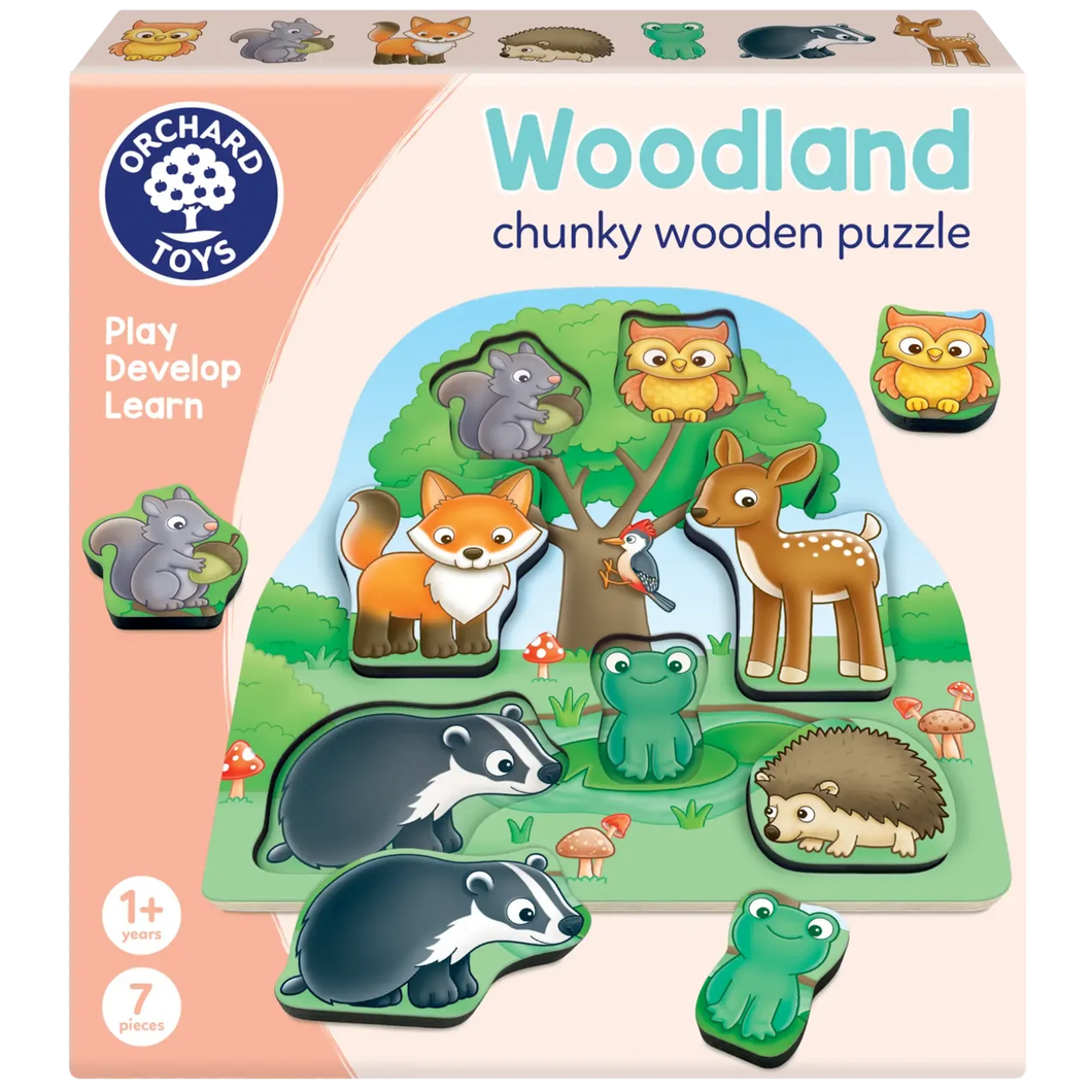 Orchard Toys Woodland Chunky Wooden Puzzle