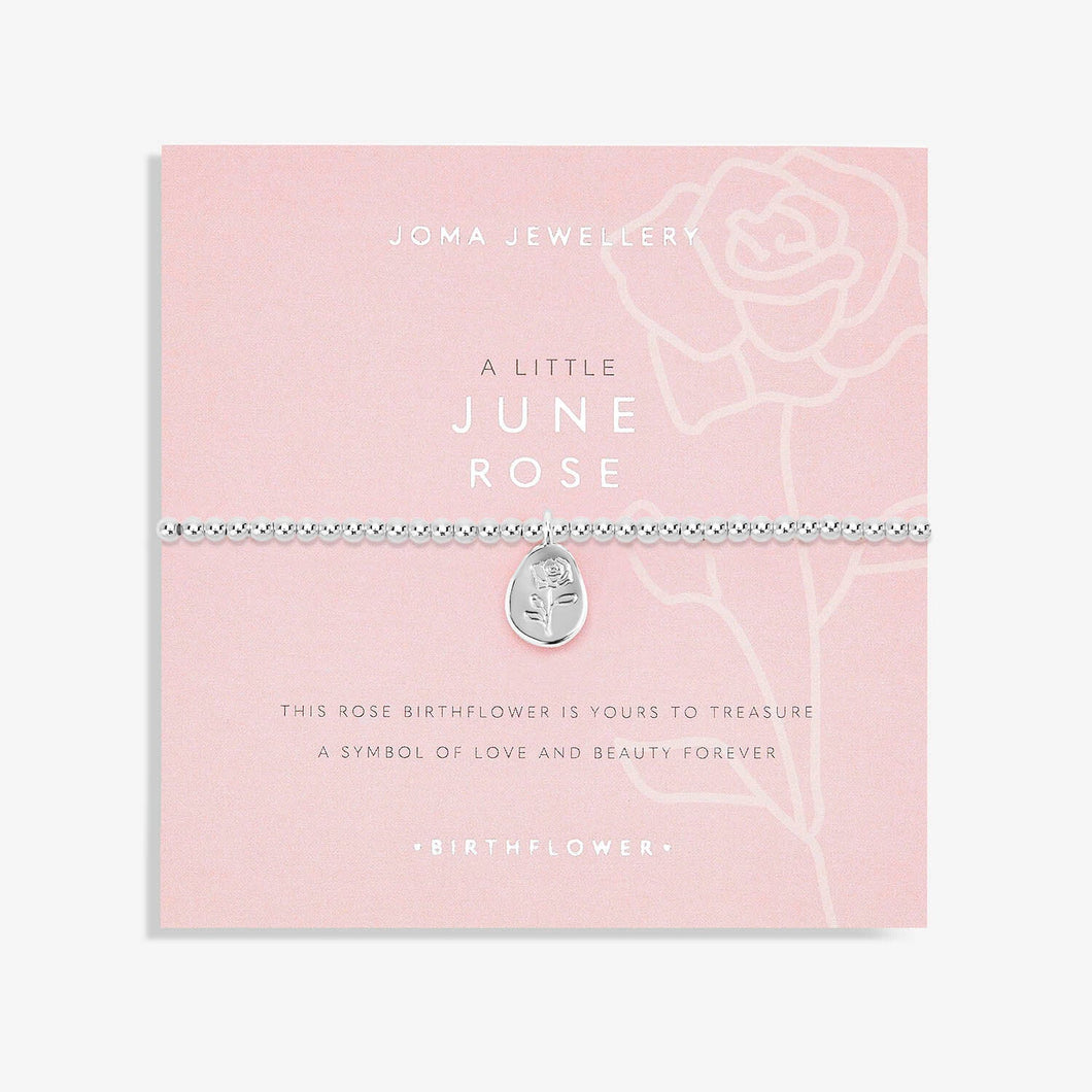 Joma Birth Flower A Little June Bracelet / Rose