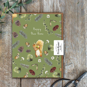 Toasted Crumpet Peter Rabbit & Friends New Home (Squirrel Nutkin) Card