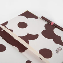 Load image into Gallery viewer, Caroline Gardner Pink &amp; Green Stripe Casebound Notebook &amp; Pen Set
