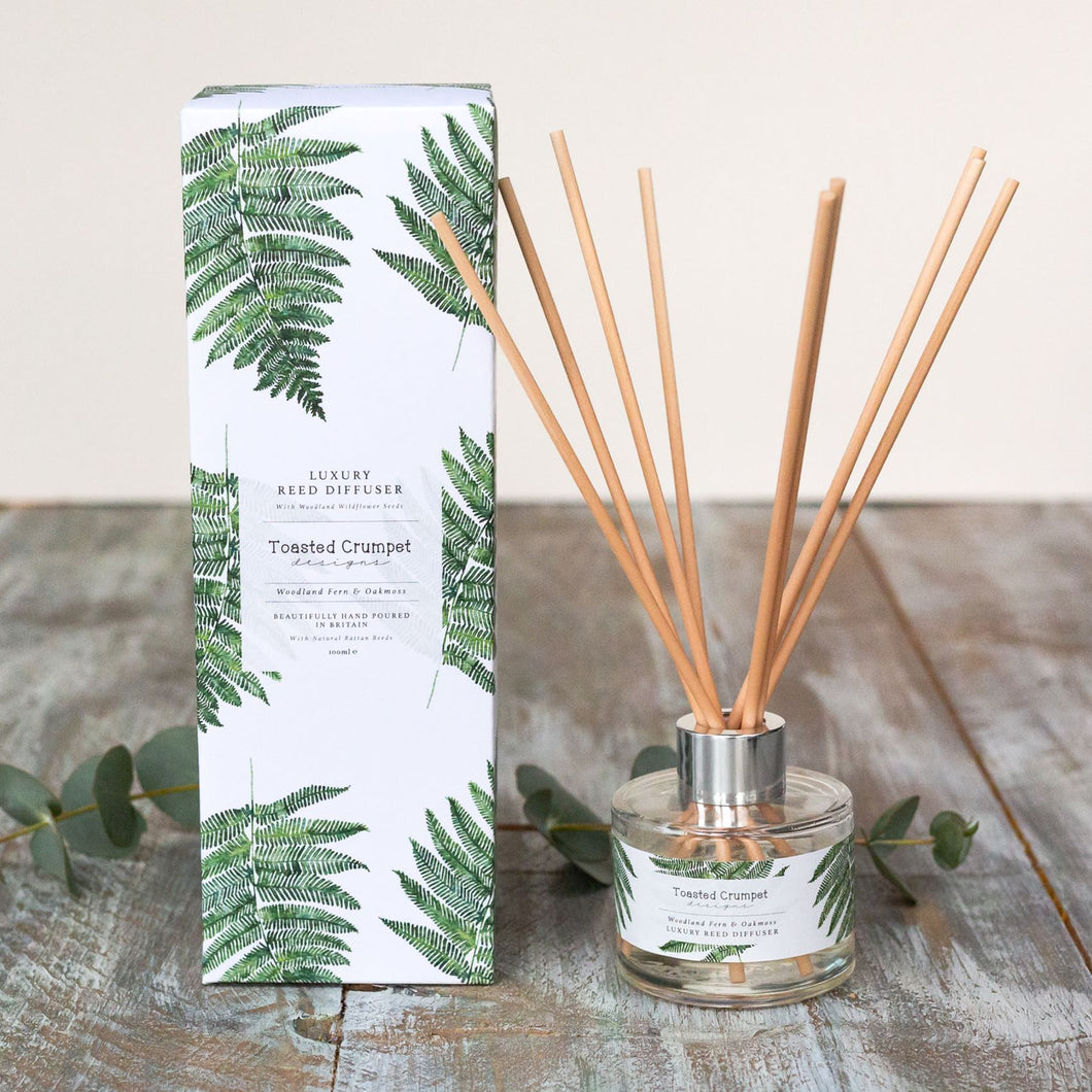 Toasted Crumpet Woodland Fern And Oakmoss Room Diffuser