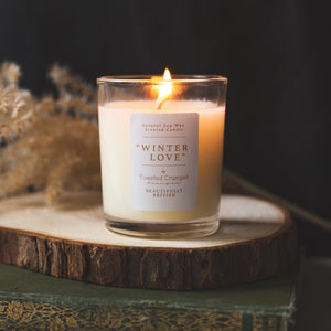 Toasted Crumpet Robin (Winter Love) Mini Votive Boxed Candle