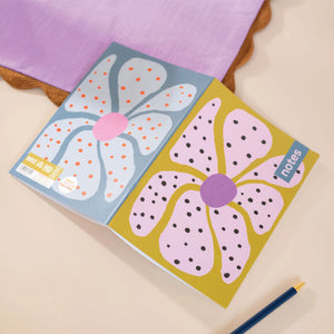 Good Tuesday A5 Dotty Fleur Notebook