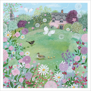 Lucy Grossmith Suffolk Cottage Garden Card