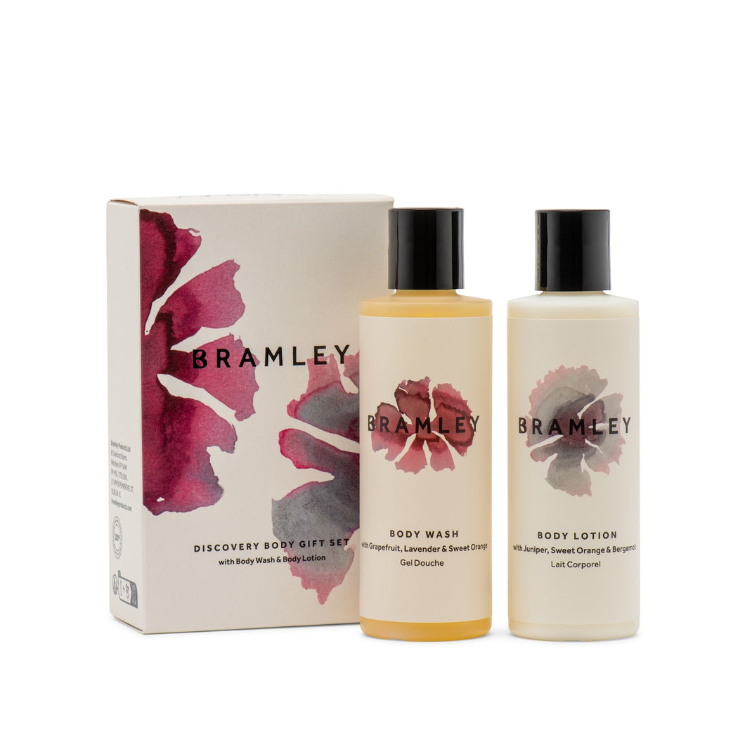 Bramley Discovery Body Gift Set With Body Wash & Body Lotion