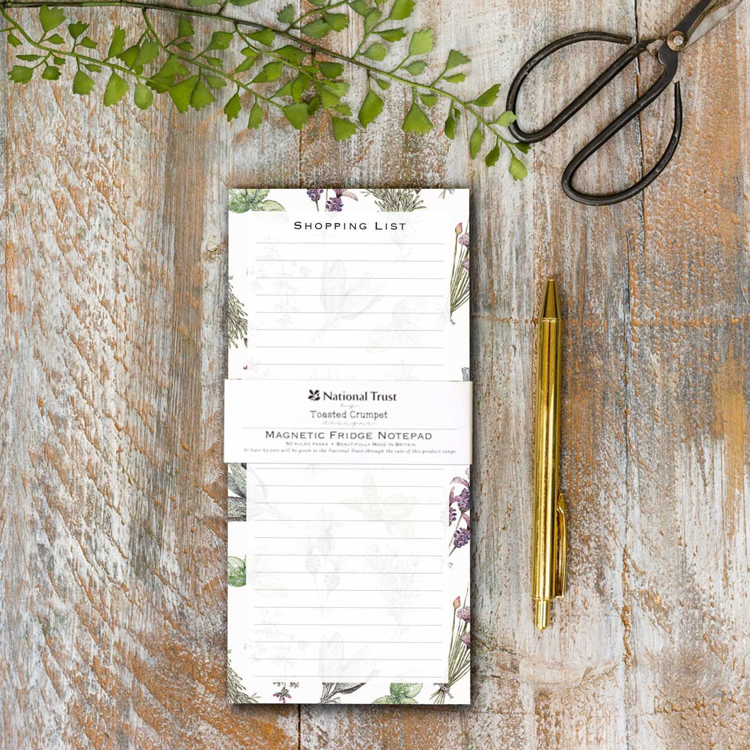Toasted Crumpet The Kitchen Gardens Magnetic Shopping List