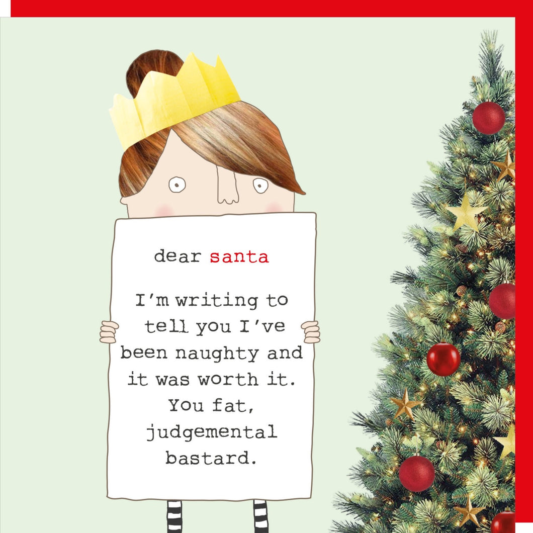 Rosie Made A Thing Dear Santa Christmas Card