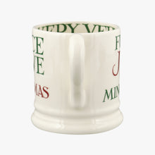 Load image into Gallery viewer, Emma Bridgewater Christmas Toast &amp; Marmalade Peace &amp; Love 1/2 Pint Mug
