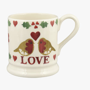 Emma Bridgewater Christmas Joy Set Of 2 1/2 Pint Mugs