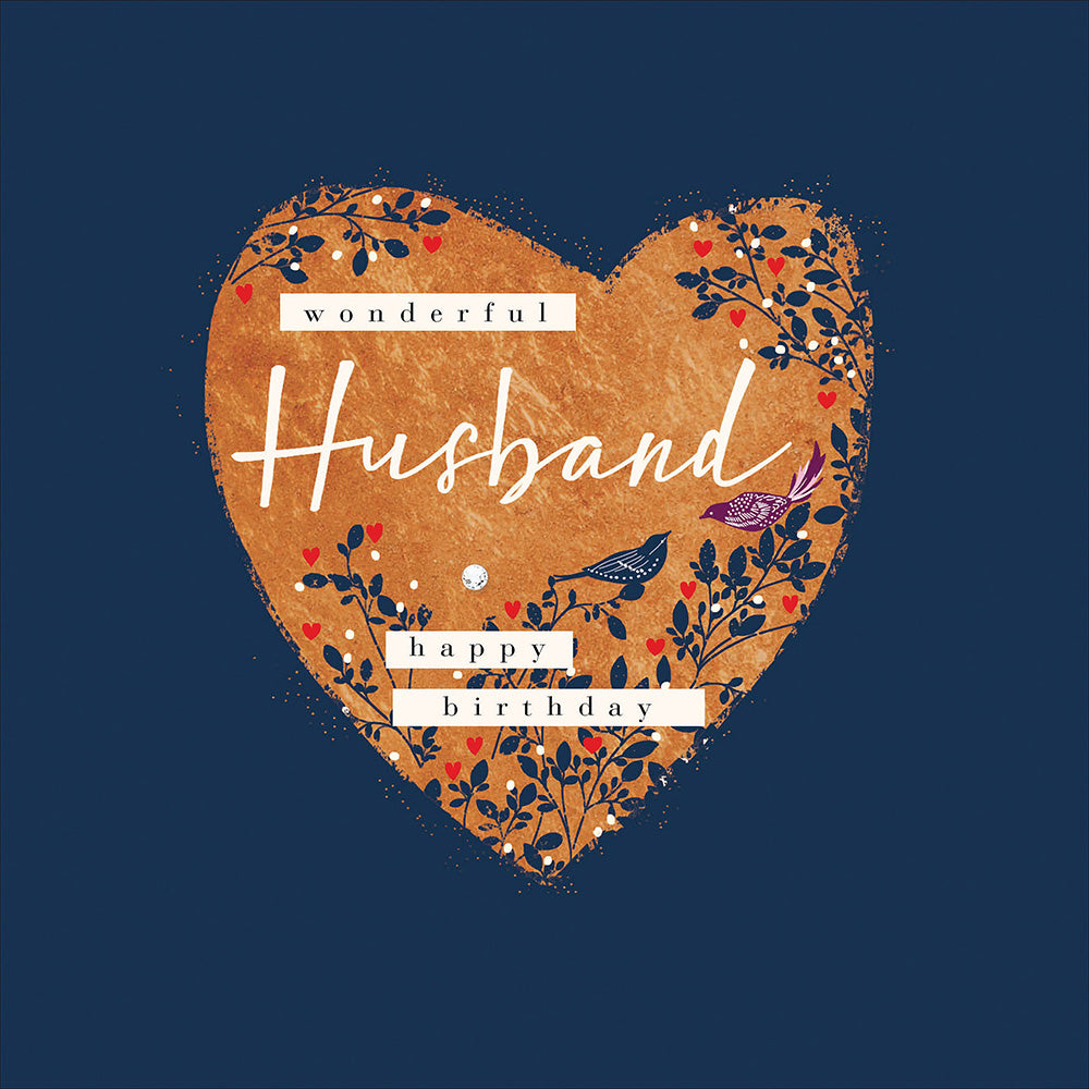 Woodmansterne Birthday Wishes To My Husband Card