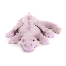 Load image into Gallery viewer, Jellycat Lavender Dragon Soft Toy
