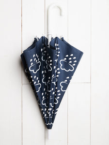 Grass & Air Little Kids Colour-Revealing Umbrella in Navy Blue